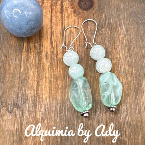 Alquimia by Ady Green and Silver Earrings